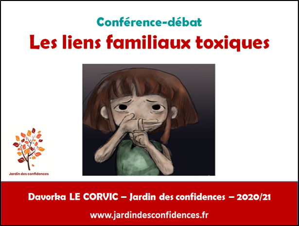 Conférence-débat  "LES LIENS FAMILIAUX TOXIQUES"