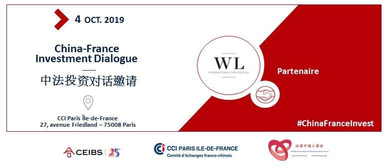 WL International Consulting : communication médias "China-France Investment Dialogue "