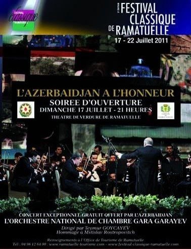 Concert exceptionnel de l'Orchestre National de Chambre de Gara GARAYEV