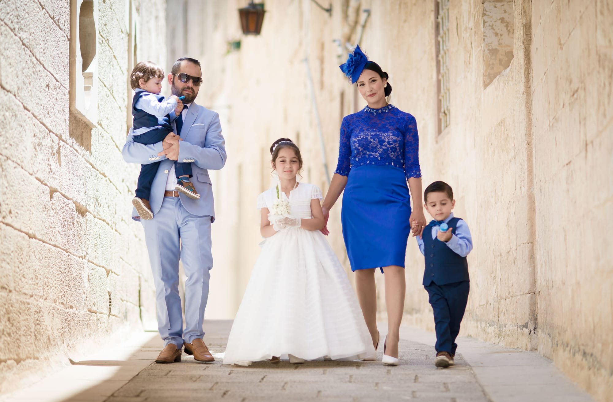 Holy communion photography,  Malta - Mdina