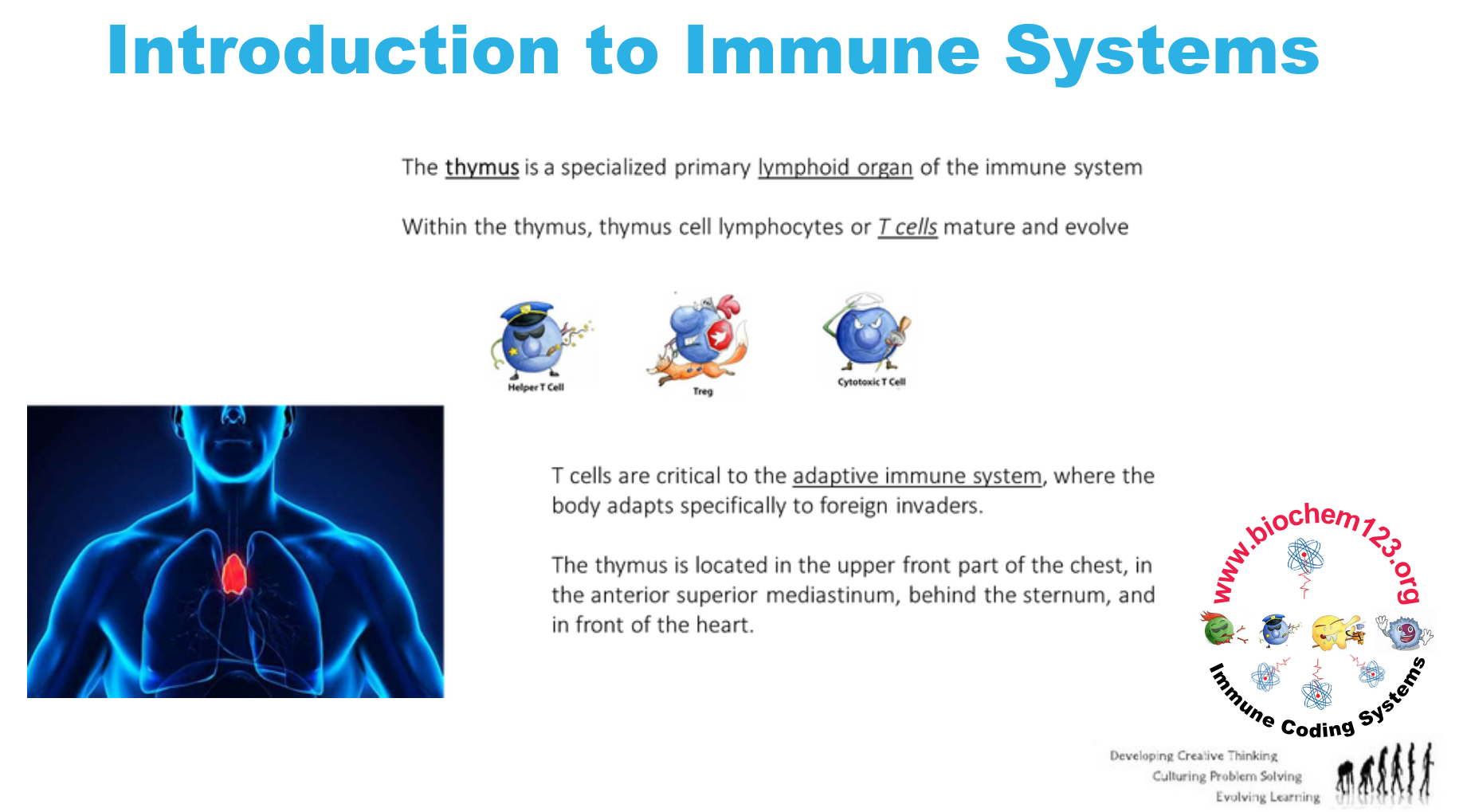 Biochem123 Ltd Guide to Immunology