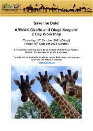 ABWAK Okapi and Giraffe Keepers' Workshop - Copy