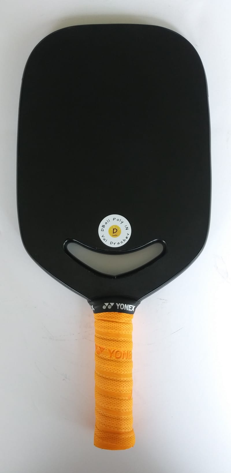 dball-poly-in-pickleball-paddle-black-with-a-cutout-dball-paddles