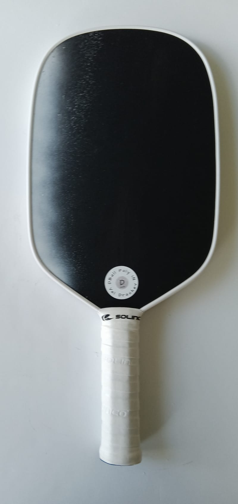 DBall Poly IN Pickleball Paddle. Black-White - DBall Paddles