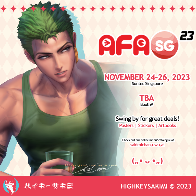 Anime Festival Asia (AFA SG) | November 24 - 26, 2023