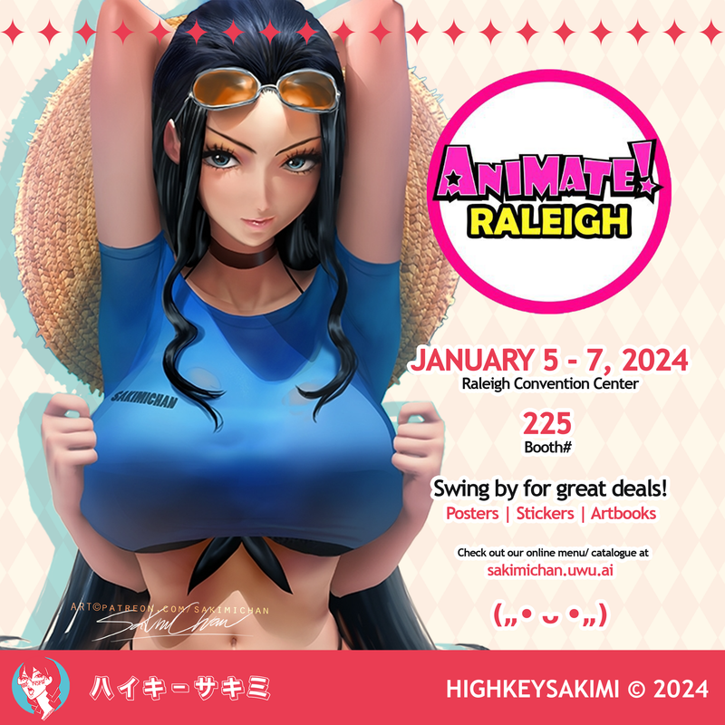 Animate! Raleigh | January 5 - 7, 2024