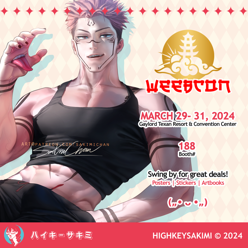 Weebcon | March 29 - 31, 2024