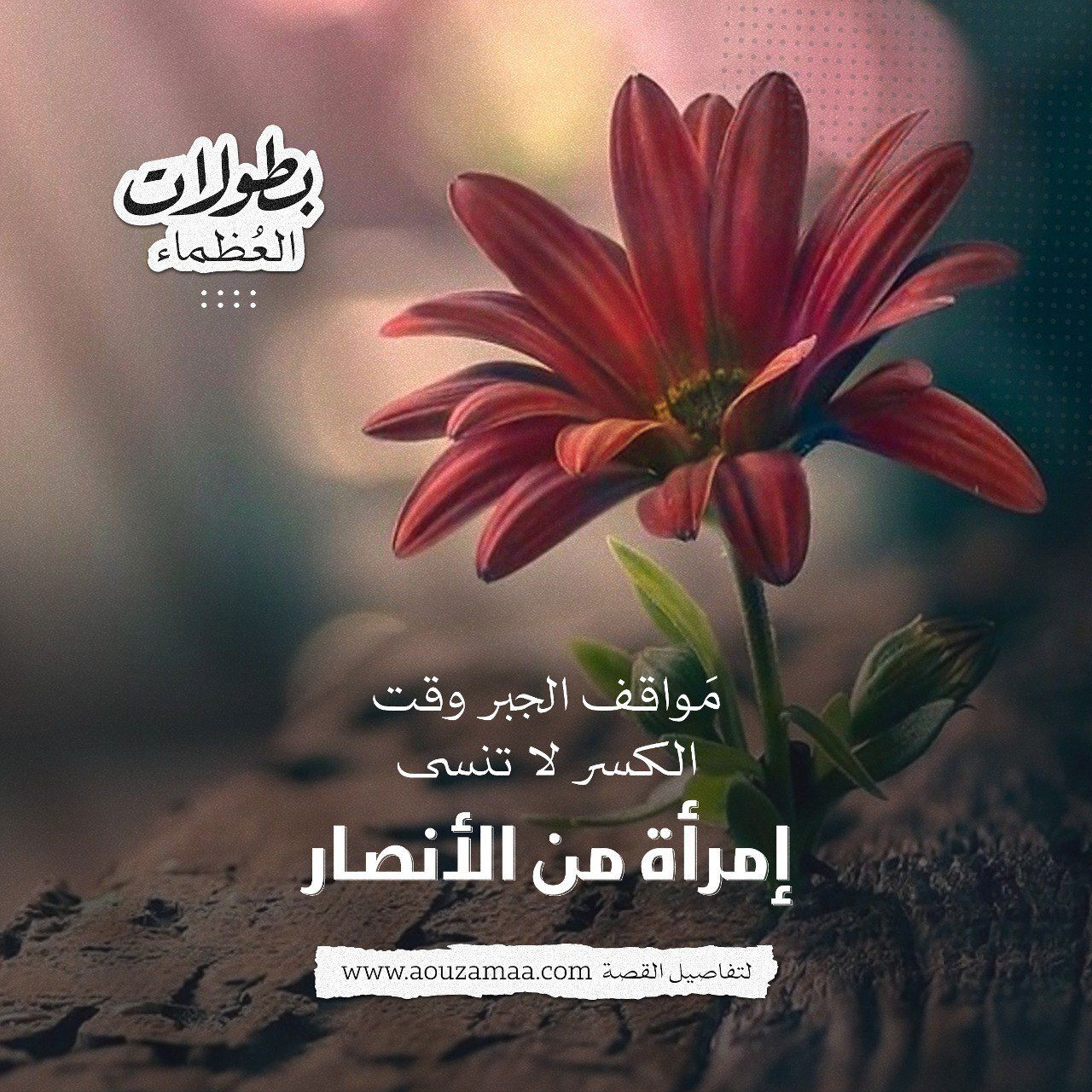 مواقف الجبر وقت الكسر لا تنسىا