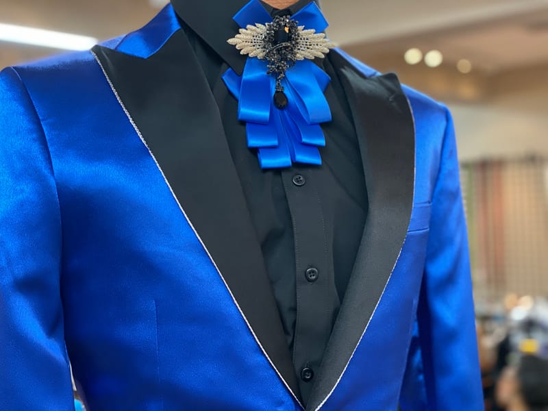 blazer prom outfit