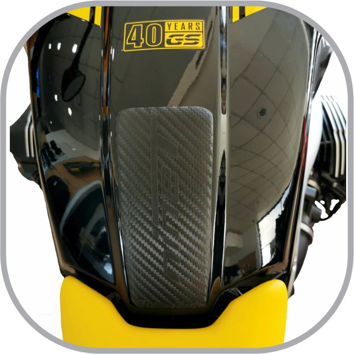 Motorcycle tank pad F800GS