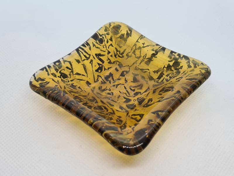 Ring Dish - Yellow Causeway - GALLERY 1608