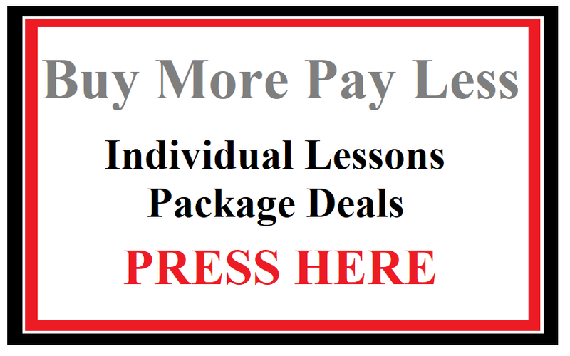 Individual lesson and Package deals