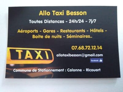 Allo Taxi Besson