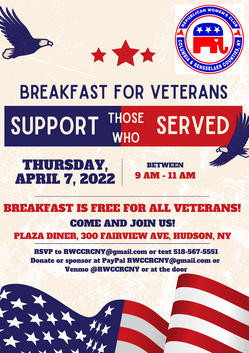 RWCCRCNY Veterans Breakfast