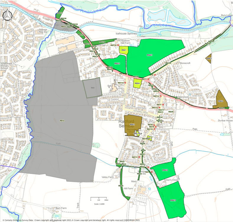 Interactive Policy Map - Radford Semele Parish Council