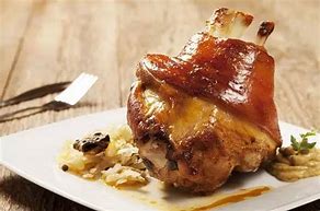 Jarret de porc braisé