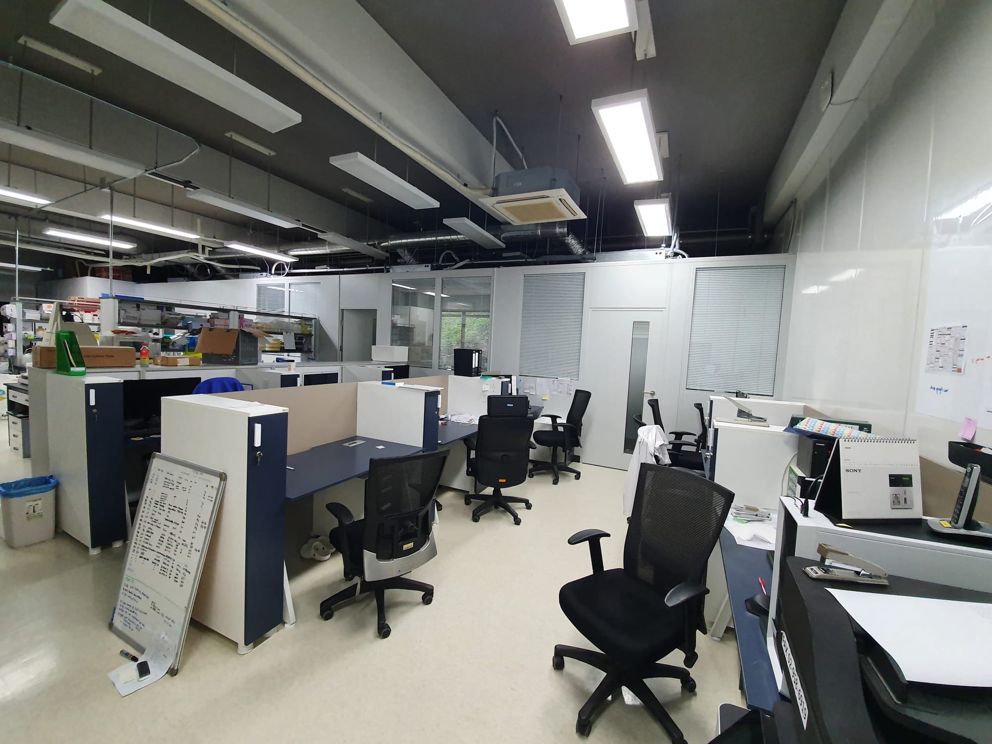 Space for students and post-docs