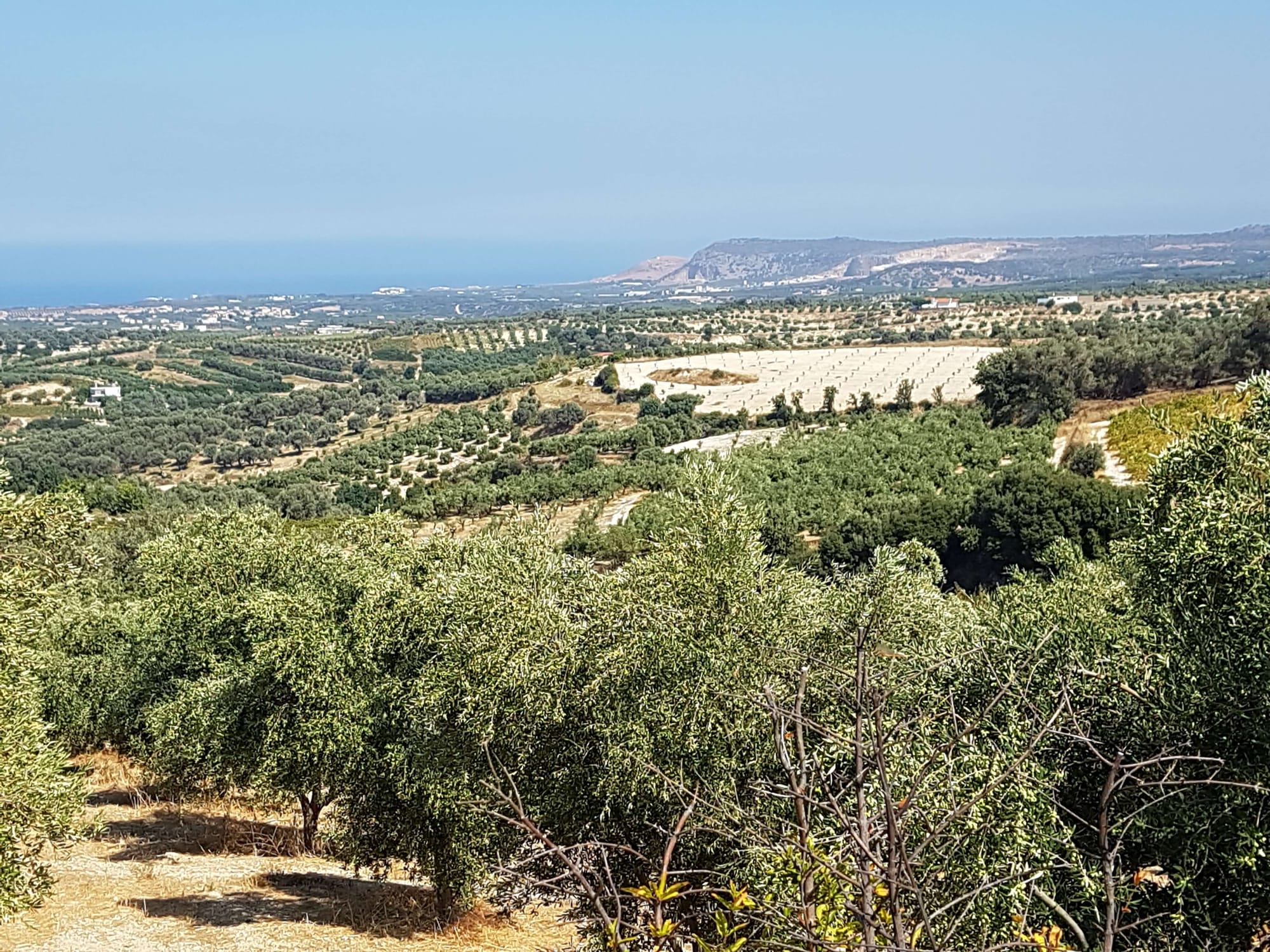 10/02 fietstocht vanuit Rethymno