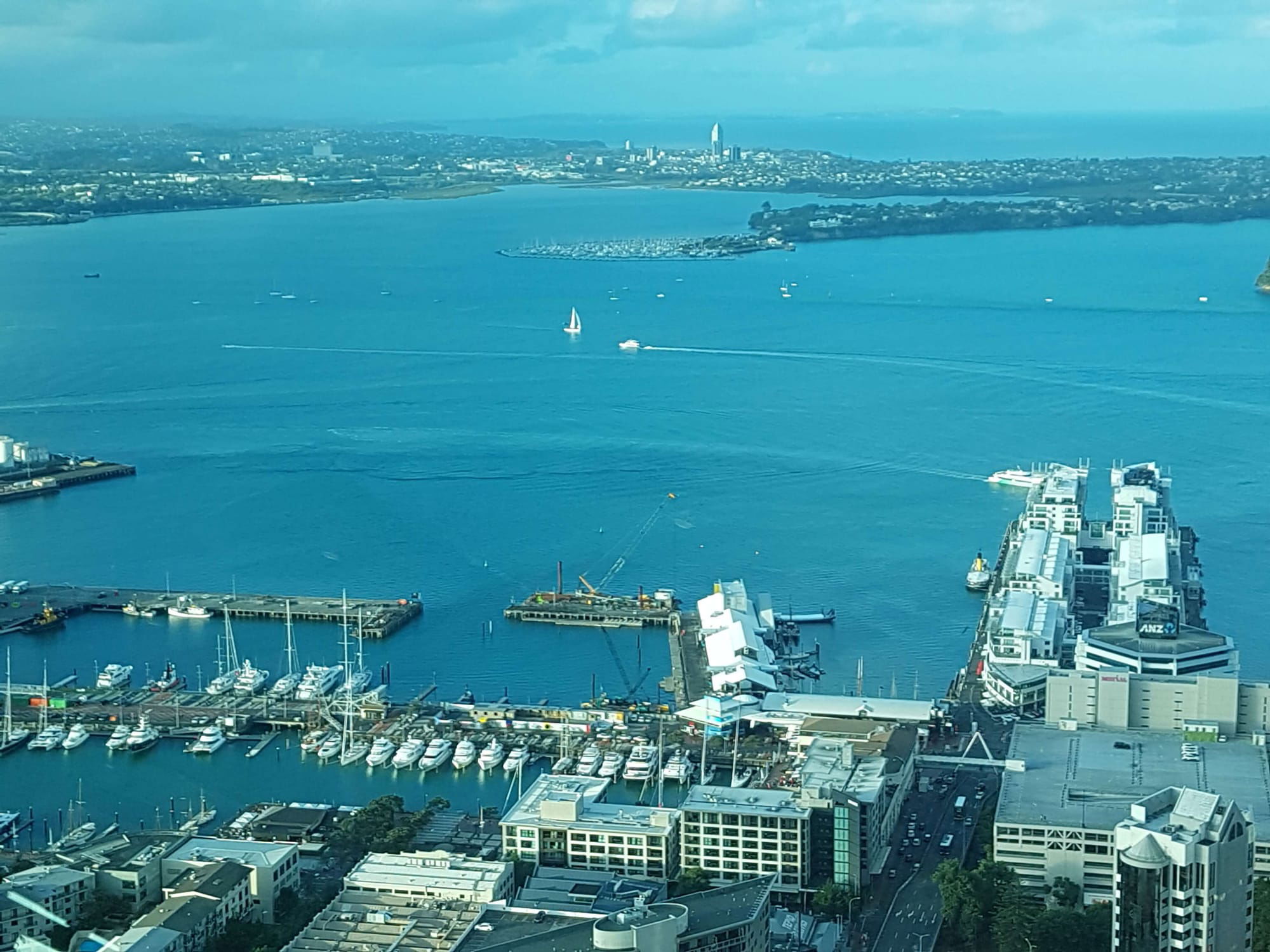 18/01 Auckland, bezoek aan de Sky Tower