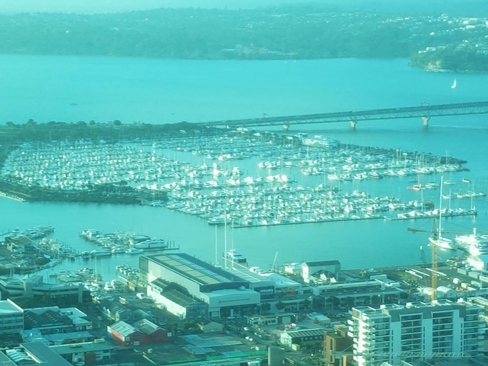 18/01 Auckland, bezoek aan de Sky Tower