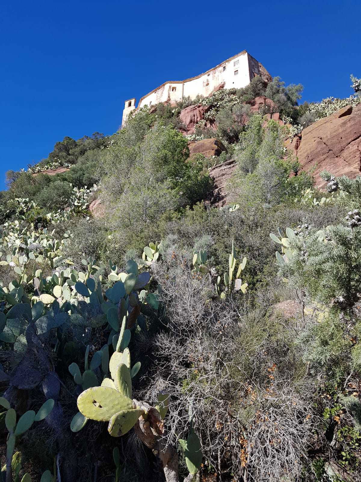 05/01 Mainou (ten zuiden van Cambrils), fietsen en wandelen met Lana