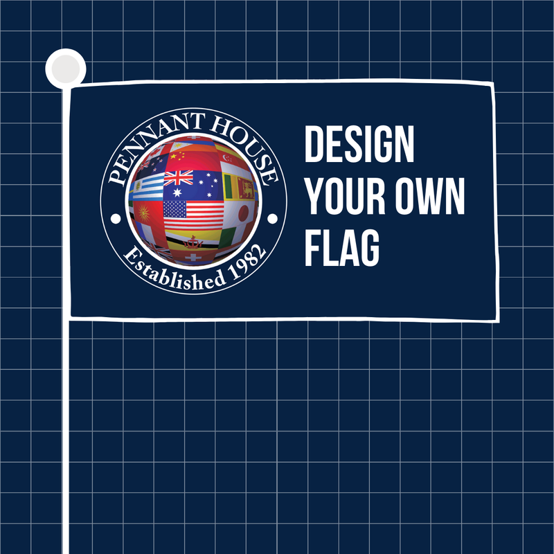 Custom Made Flags Pennant House