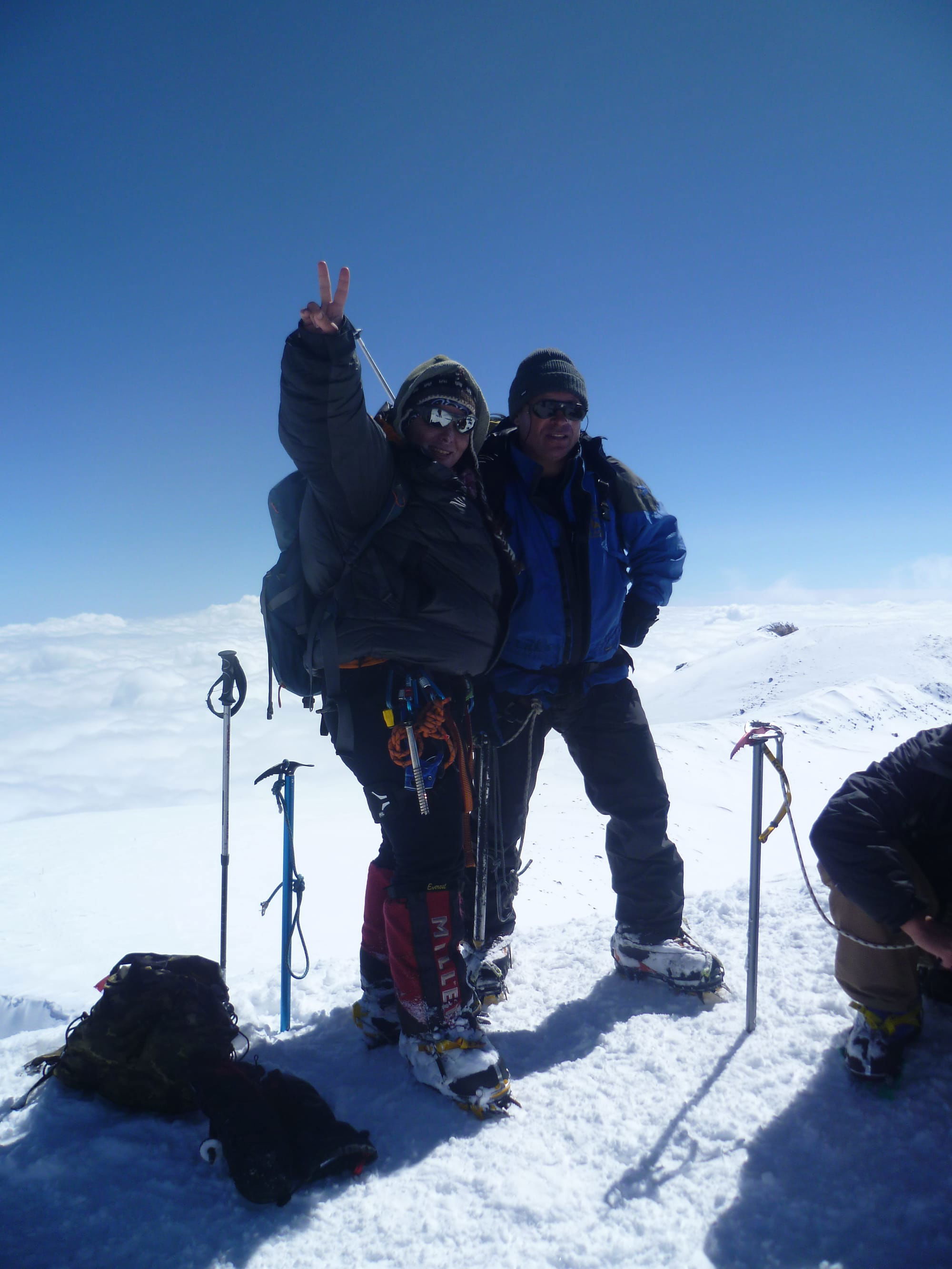 Восхождение на Эльбрус, зима 5642- 2011