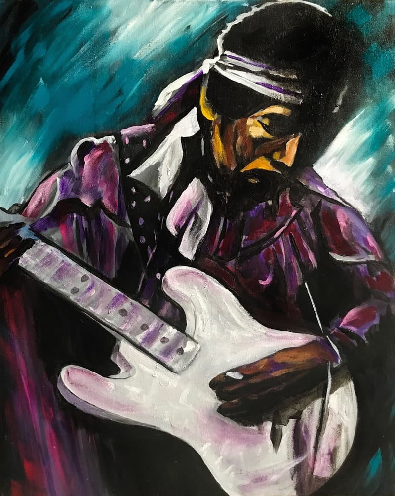 Jimi Hendrix - Artromanow.com