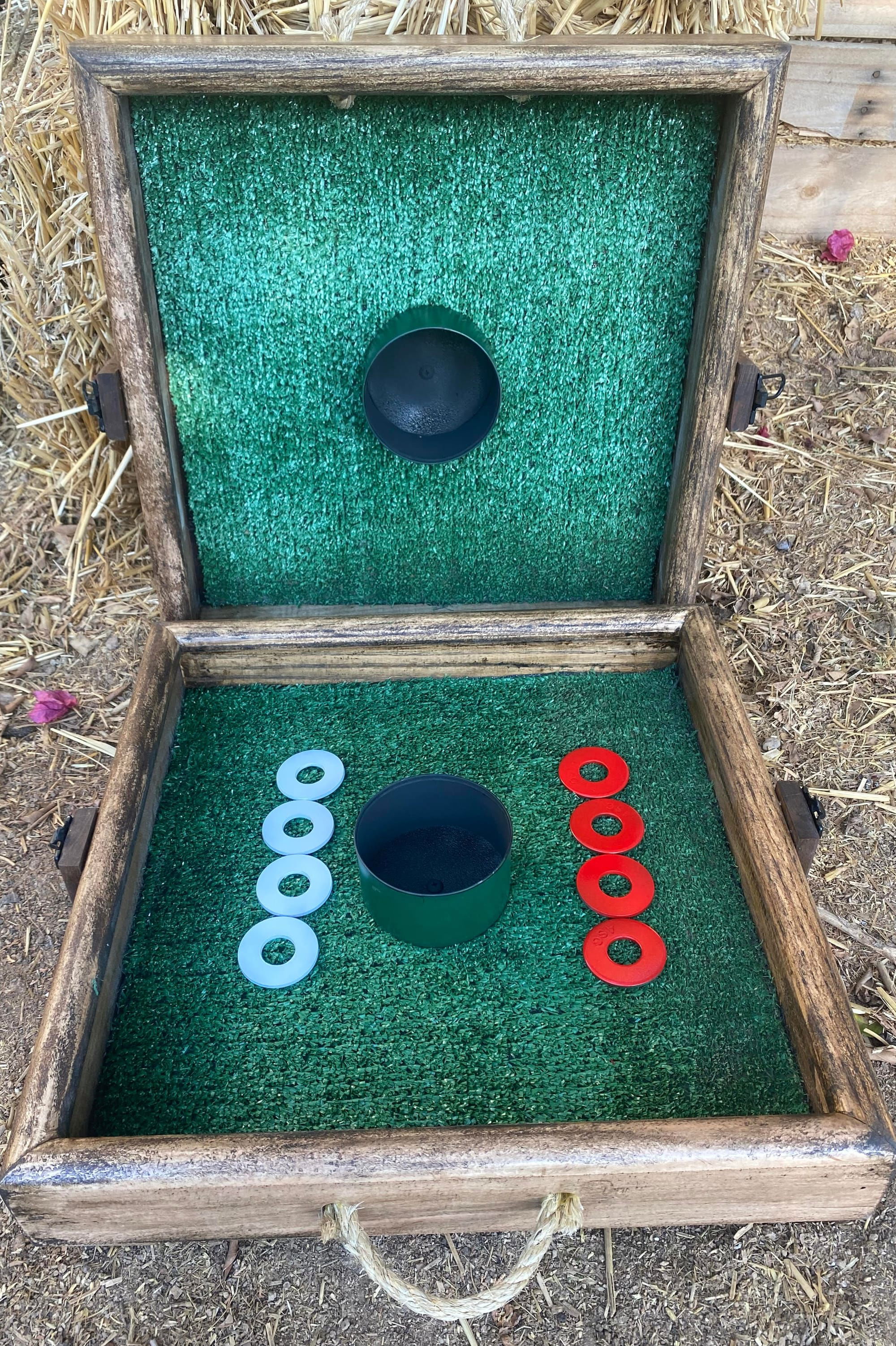 Oak Frame Washer Toss