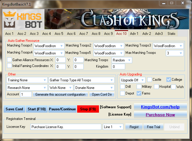 Clash of Kings Bot  Download on Android, iOS & PC