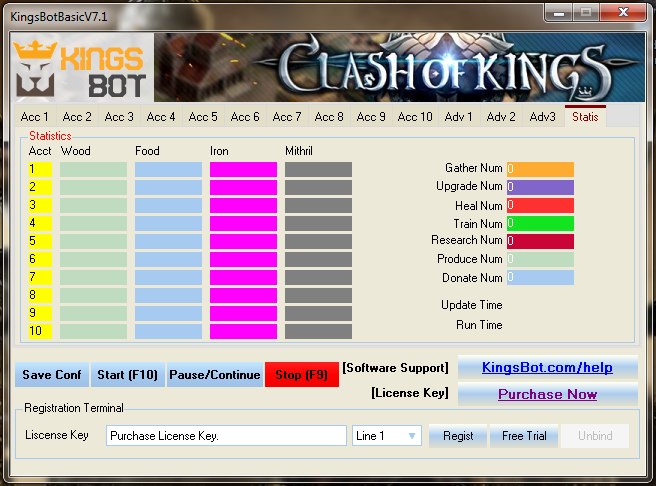 clash of kings - Clash of kings bot