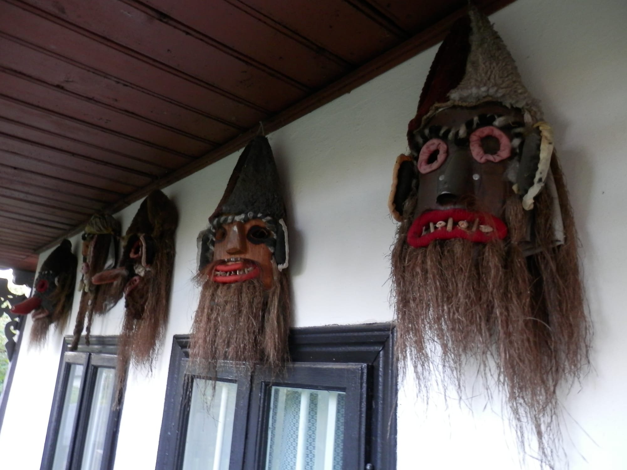 New Year;s Eve Traditional Masks, Popa Museum, Tarpesti, Neamt County