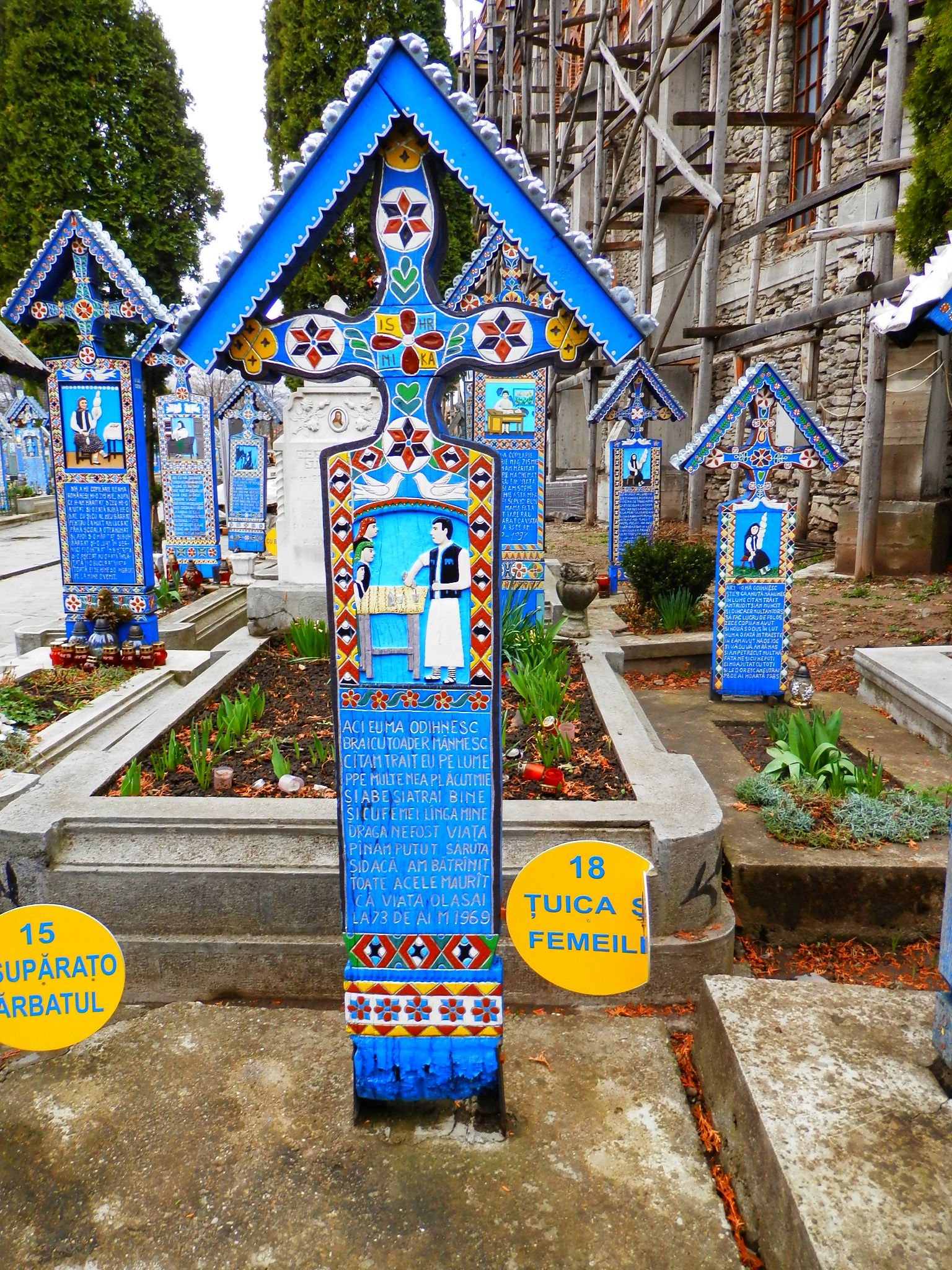 The Merry Cemetery, Sapanta, Maramures