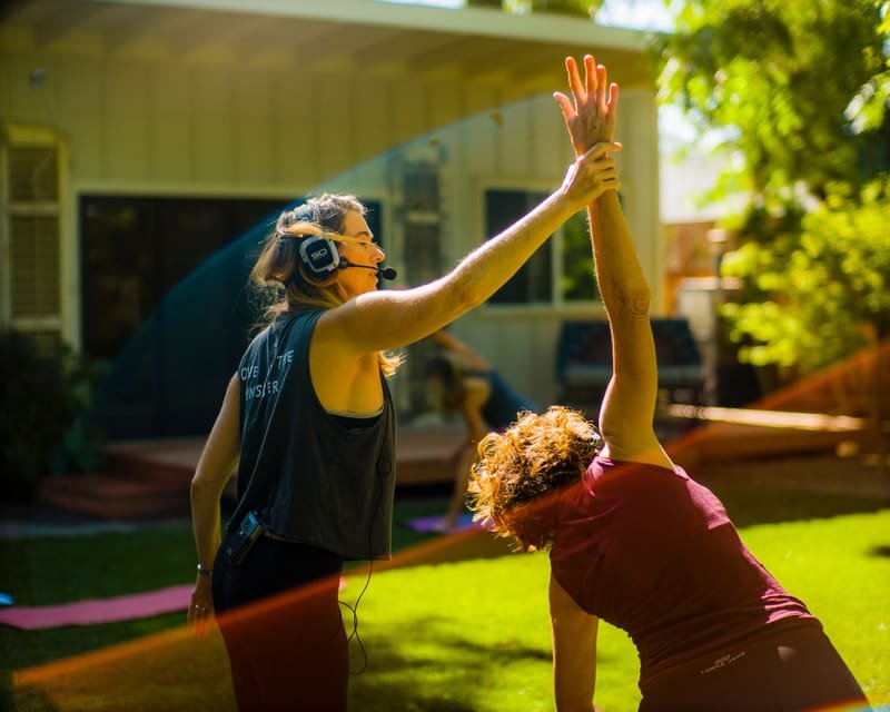 Silent Disco Yoga for Weddings, Private Events & Retreats