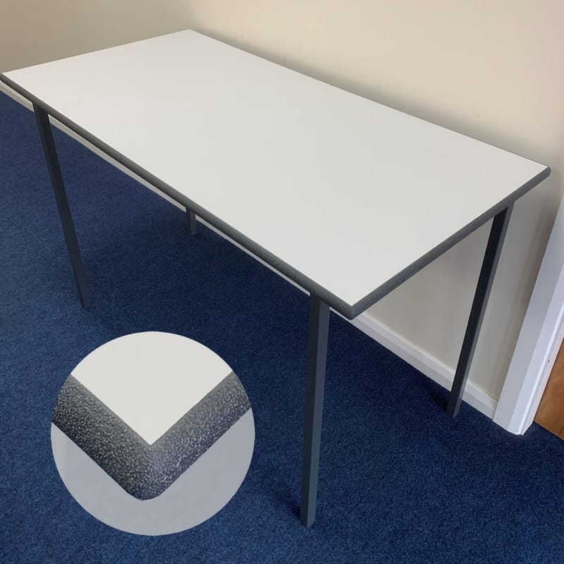 Sprayed PU Edged Classroom Table Tops Nick Cash Agencies