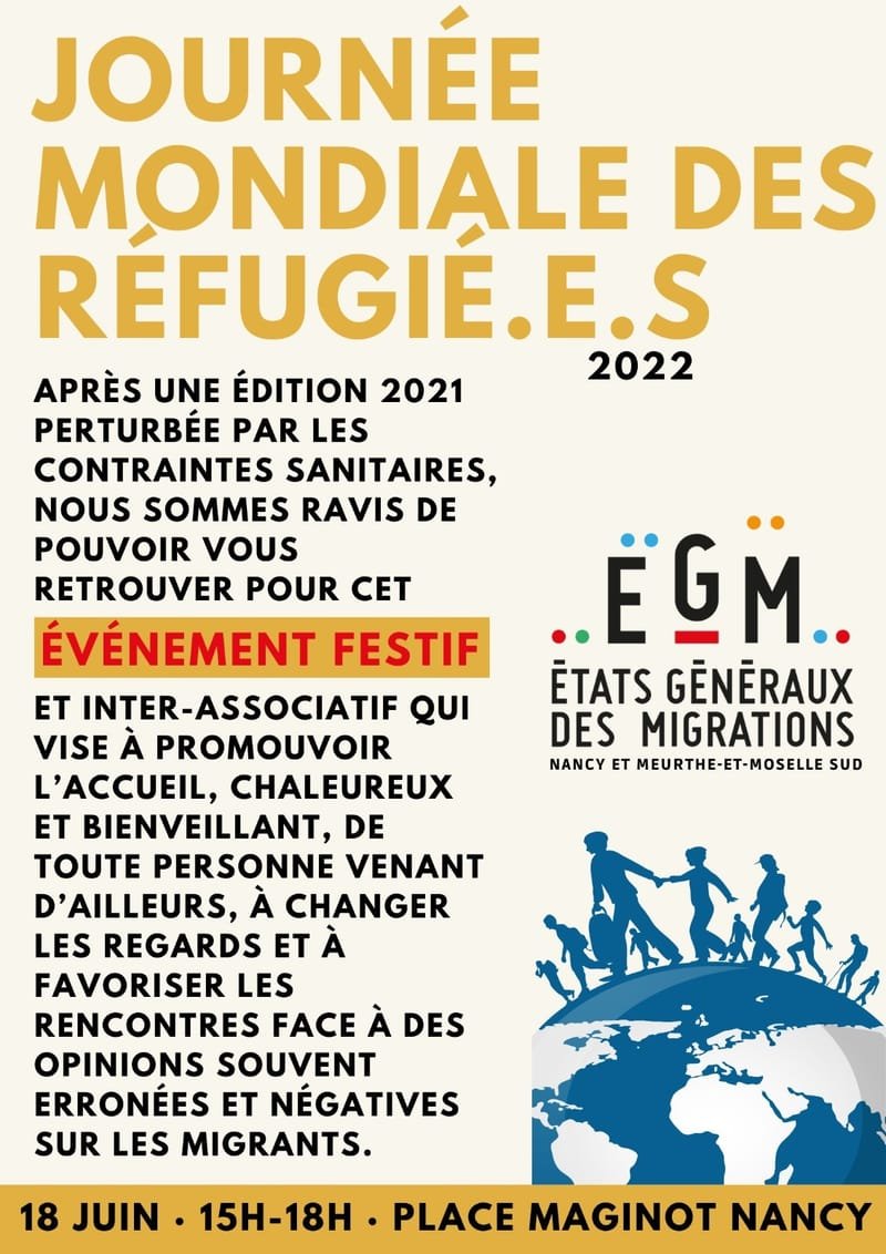 Journée mondiale des Réfugié.e.s