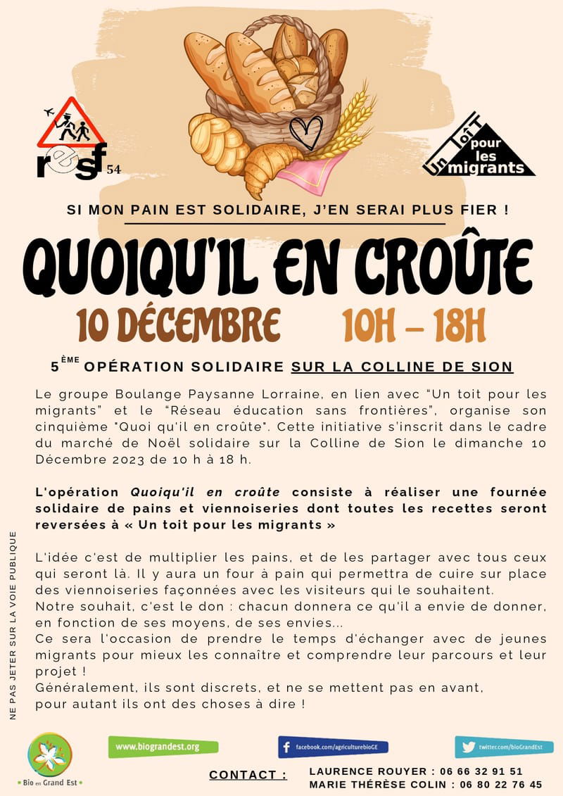 Quoi qu'il en croûte !