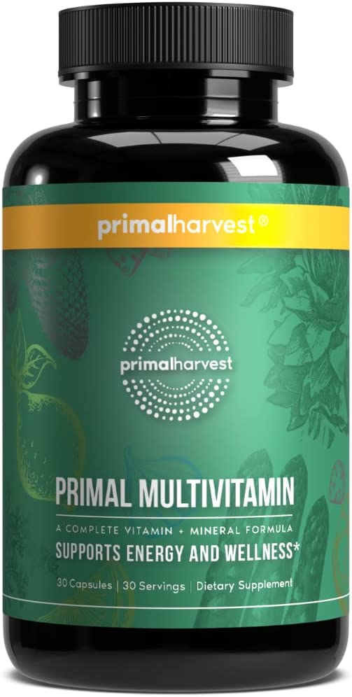 Primal Harvest Multivitamin for Women and Men Vitamin A, Vitamin C