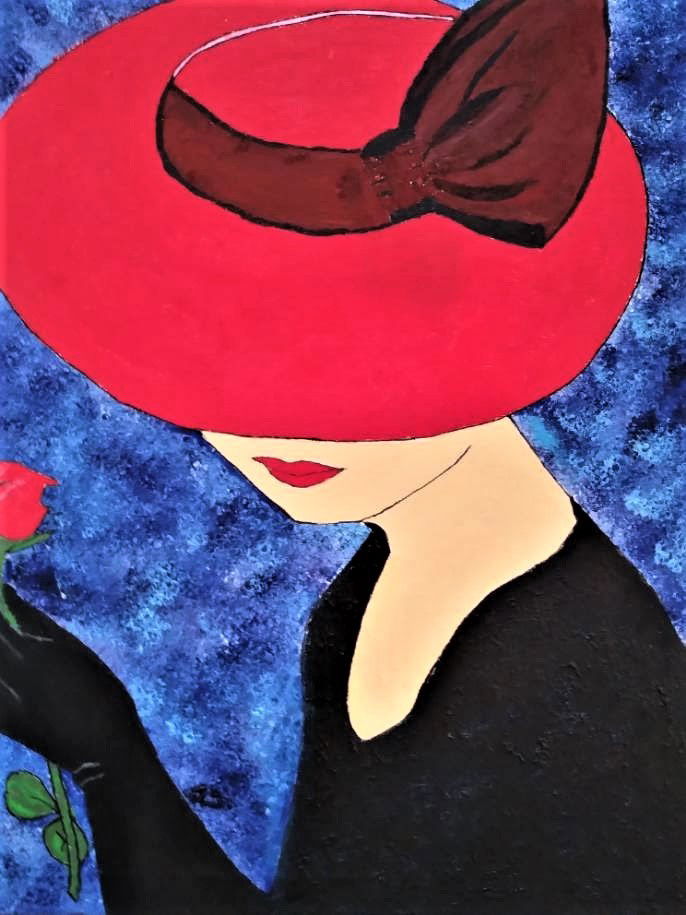 La femme au chapeau rouge