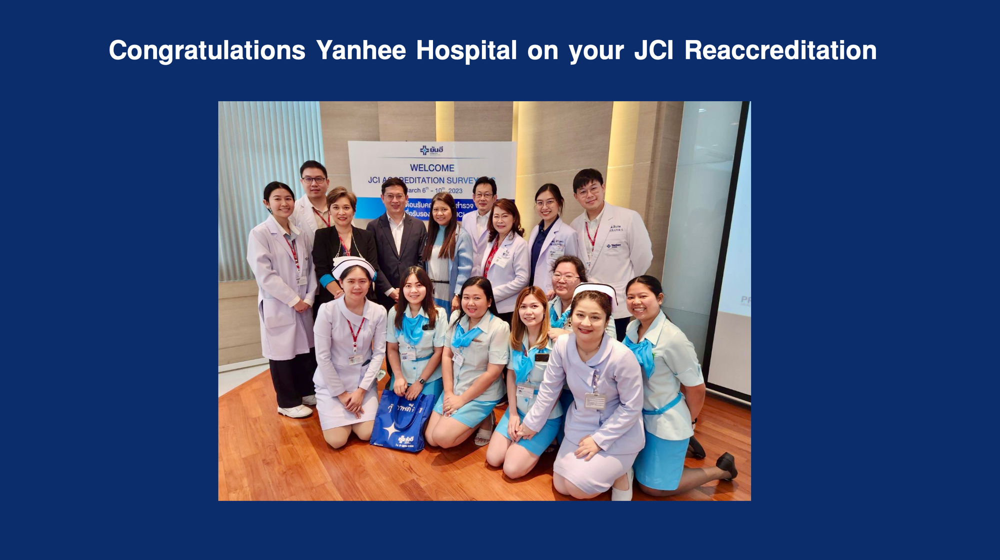 JCI Reaccreditation I Yanhee