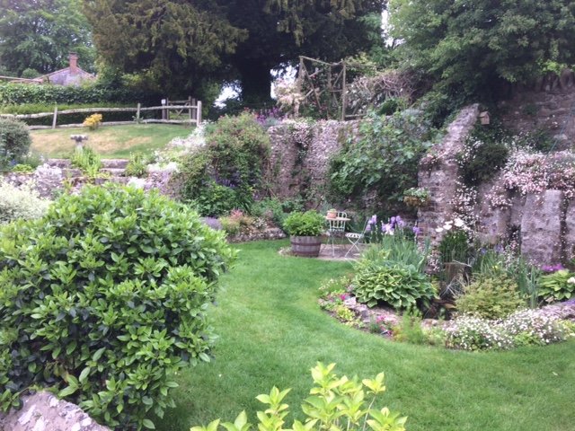 Landscaped garden design - Devon