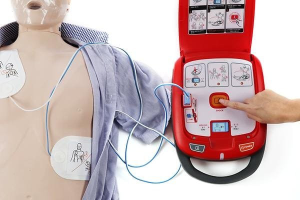 Defibrillators, may be needed in the work place
