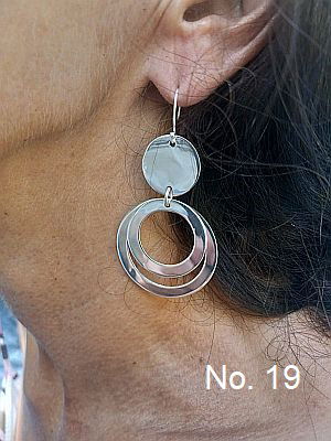 Mariposa, very beautifu light earring silver plated brass  $ 14.- inkl. free shipping