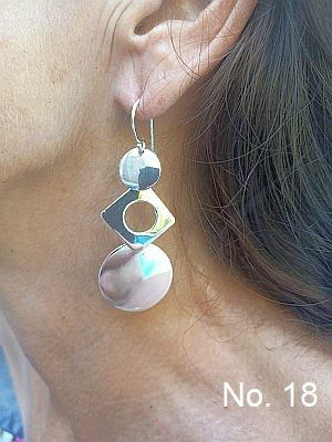 lujoso Elegant, light earring silver plated brass     $ 14.- inkl. free shipping