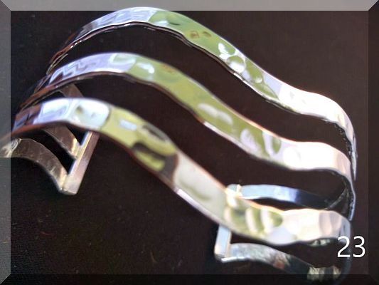 5 Bracelets brass silver plated $ 20.- inkl. shipping