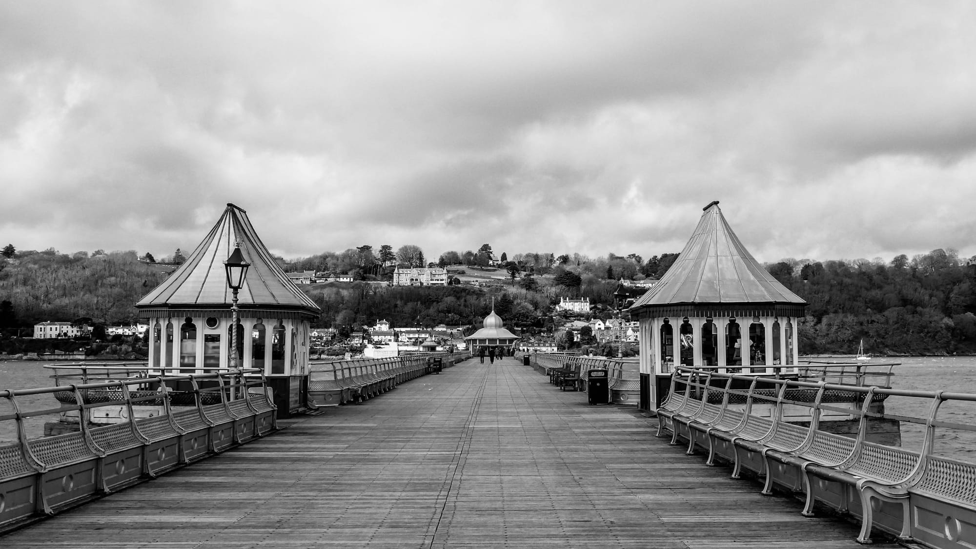 The pier at Bangor
