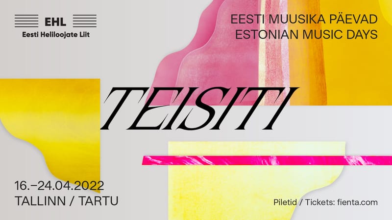 Estonian Music Days 2022 festival theme is “Upside Down” - Baltic  Contemporary Music Network