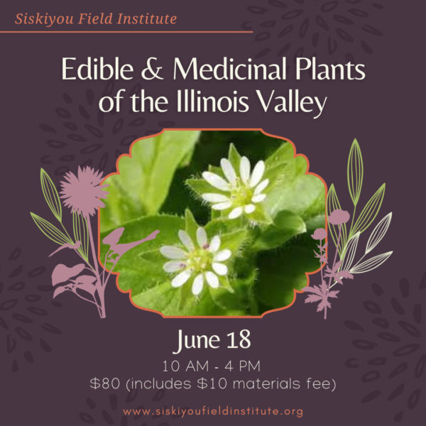 Edible and Medicinal Plants of the Illinois Valley