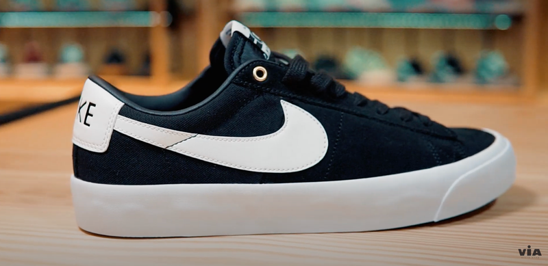 Nike sb blazer cheap low gt black sail