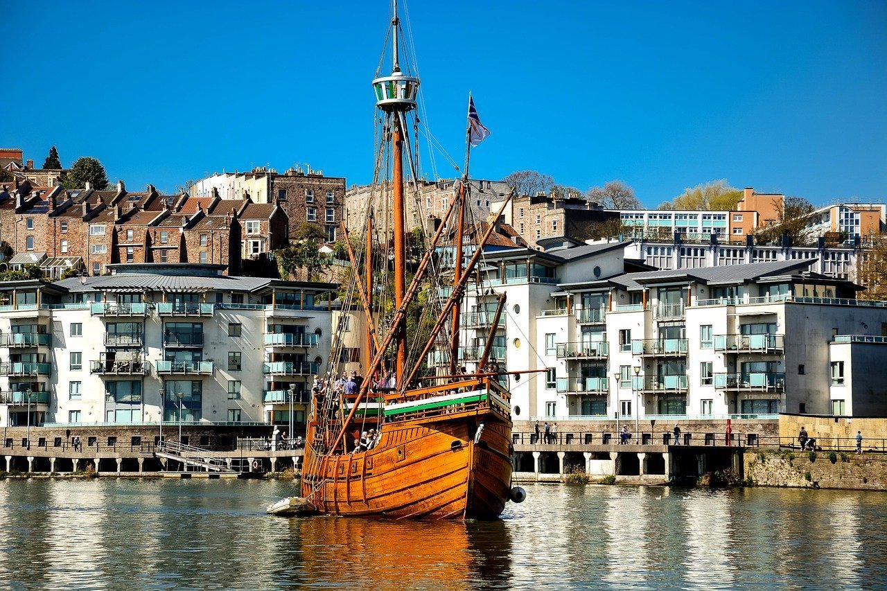 The Matthew replica at the Harbourside.